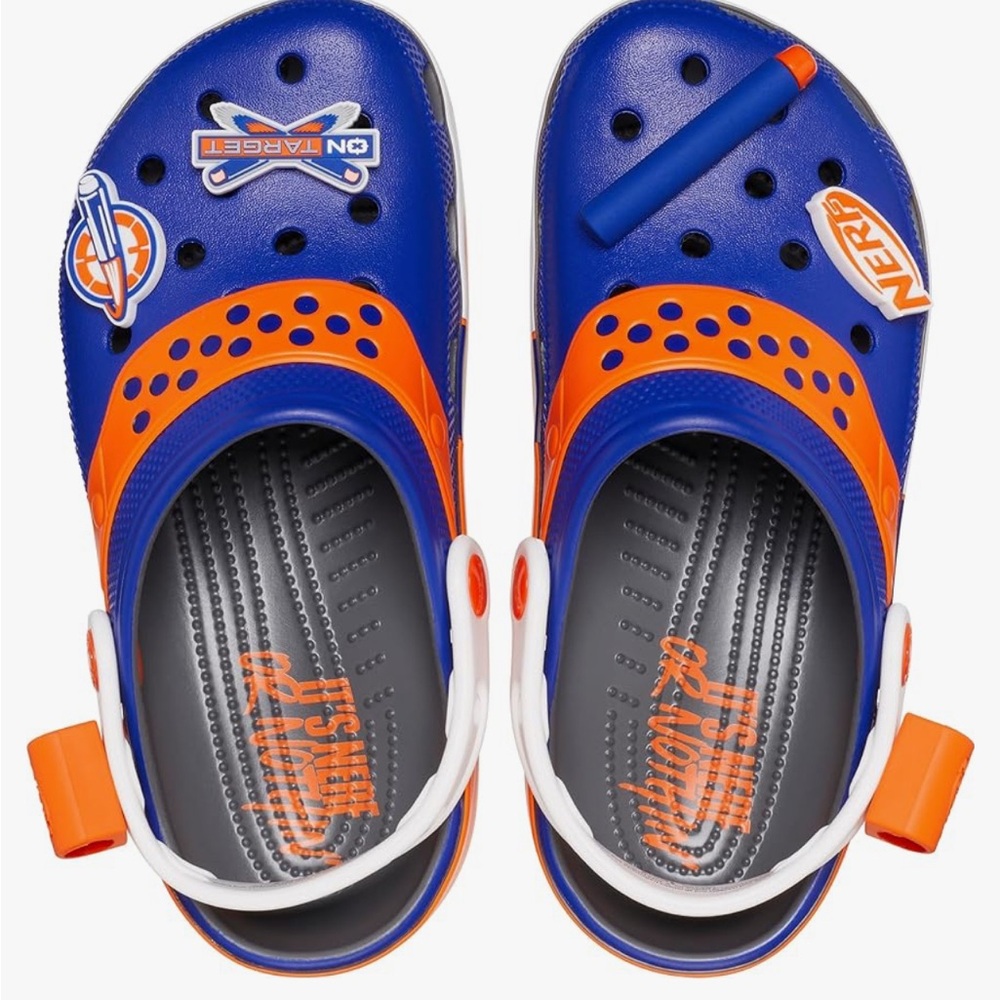 Nerf Kids Blue and Orange Sandals
Junior 4 size
New never used